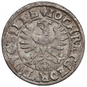 Schlesien, Duchy of Brieg, John Christian and Georg Rudolf, 3 kreuzer 1618, Reichenstein