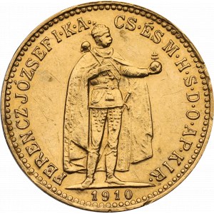 Ungheria, Francesco Giuseppe, 10 corone 1910