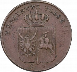 Révolte de novembre, 3 pennies 1831 - pattes d'aigle droites