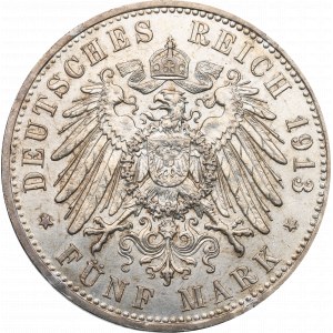 Germania, Prussia, 5 marchi 1913