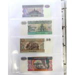 A cluster of world banknotes in issue condition (317 copies).