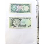 A cluster of world banknotes in issue condition (317 copies).