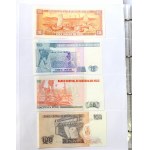 A cluster of world banknotes in issue condition (317 copies).