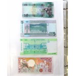 A cluster of world banknotes in issue condition (317 copies).