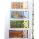 A cluster of world banknotes in issue condition (317 copies).