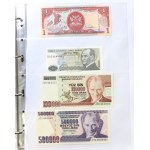 A cluster of world banknotes in issue condition (317 copies).