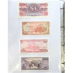 A cluster of world banknotes in issue condition (317 copies).