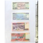 A cluster of world banknotes in issue condition (317 copies).