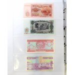 A cluster of world banknotes in issue condition (317 copies).