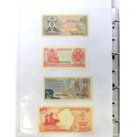 A cluster of world banknotes in issue condition (317 copies).