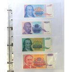 A cluster of world banknotes in issue condition (317 copies).