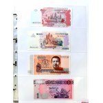 A cluster of world banknotes in issue condition (317 copies).