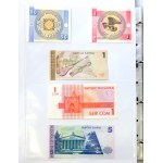 A cluster of world banknotes in issue condition (317 copies).