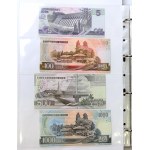 A cluster of world banknotes in issue condition (317 copies).