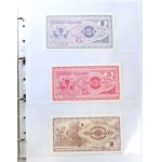 Un gruppo di banconote mondiali in condizioni di emissione (317 esemplari)