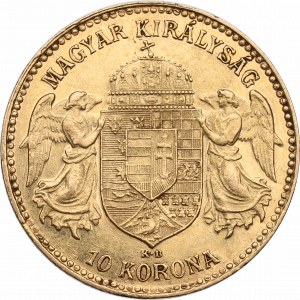 Hungary, Franz Joseph, 10 crowns 1910