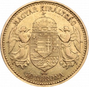 Ungarn, Franz Joseph I., 10 Kronen 1904 KB, Kremnica