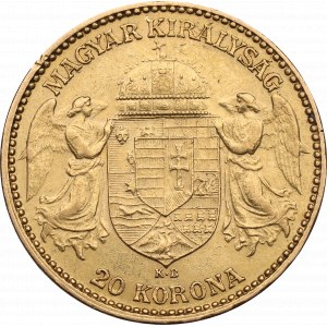 Ungarn, Franz Joseph, 20 Kronen 1893