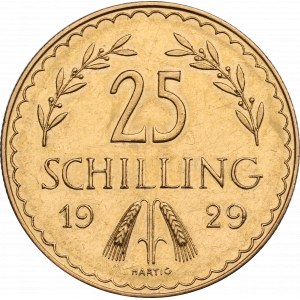 Rakousko, 25 šilinků 1929, Vídeň