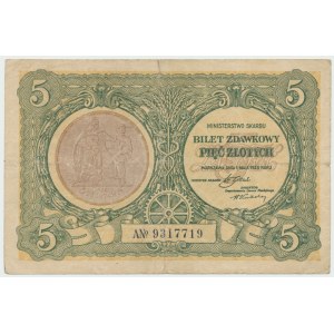 II RP, 5 zloty 1925 A