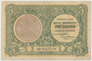 II RP, 5 Zloty 1925 A