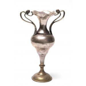 Europe, silver vase