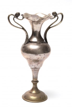 Europe, silver vase