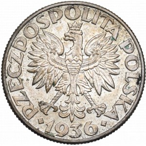 II RP, 2 zloty 1936 Voilier