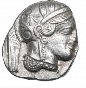 Grecja, Attyka, Ateny, Tetradrachma c. 440-404 pne - 