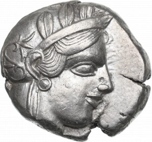 Řecko, Attika, Athény, Tetradrachma asi 440-404 př. n. l. - 