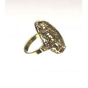 PRL, Warmet Warsaw author's ring - gold