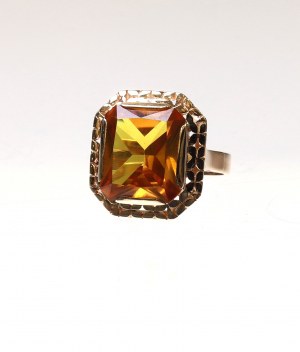 PRL, Warmet Warsaw author's ring - gold
