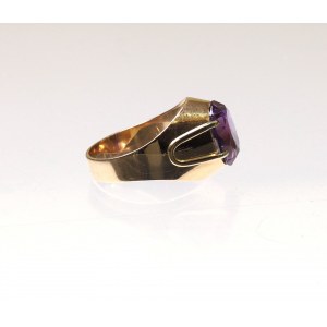 PRL, Warmet Warsaw author's ring - gold