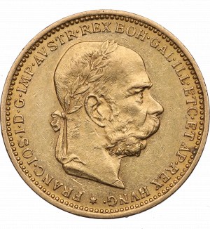 Autriche, François-Joseph Ier, 20 couronnes 1895