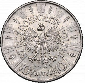 II RP, 10 złotych 1939 Piłsudski