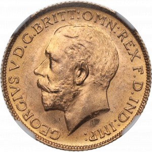 UK, sovereign 1925 London - NGC MS65