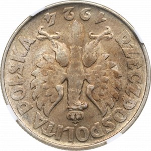 II Republic of Poland, 2 zloty 1924, Philadelphia - NGC MS63