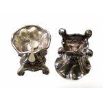 France, Pair of salt shakers with spoons