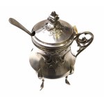 France, mustard pot with spoon