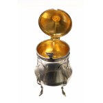 France, mustard pot with spoon