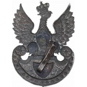 Pologne, Aigle 1916 avec le numéro 2 du régiment d'infanterie prod. Grynszpan - RARE