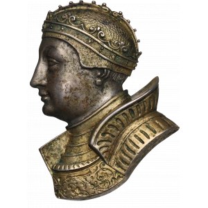 Overlay, bust of Sigismund I the Old