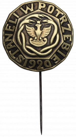 II RP, Badge Ils se sont défendus 1920