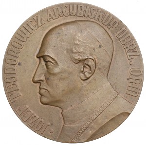 II RP, Medaille Erzbischof Teodorowicz 1927 - selten