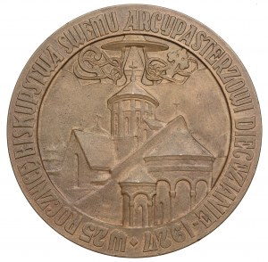 II RP, medaila Arcibiskup Teodorowicz 1927 - vzácne