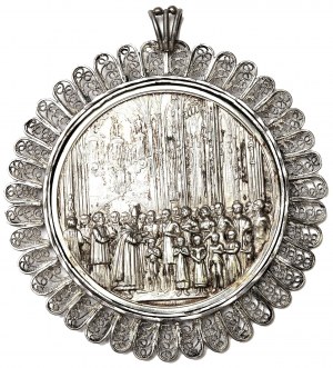 Autriche, médaille de baptême 1818 - intéressant