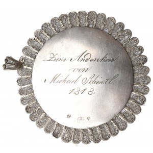 Rakúsko, krstná medaila 1818 - zaujímavé