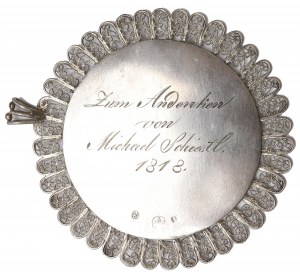 Autriche, médaille de baptême 1818 - intéressant