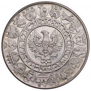 PRL, 100 zloty 1966 Mieszko i Dąbrówka