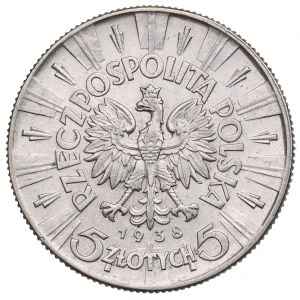 II RP, 5 zloty 1938 Piłsudski